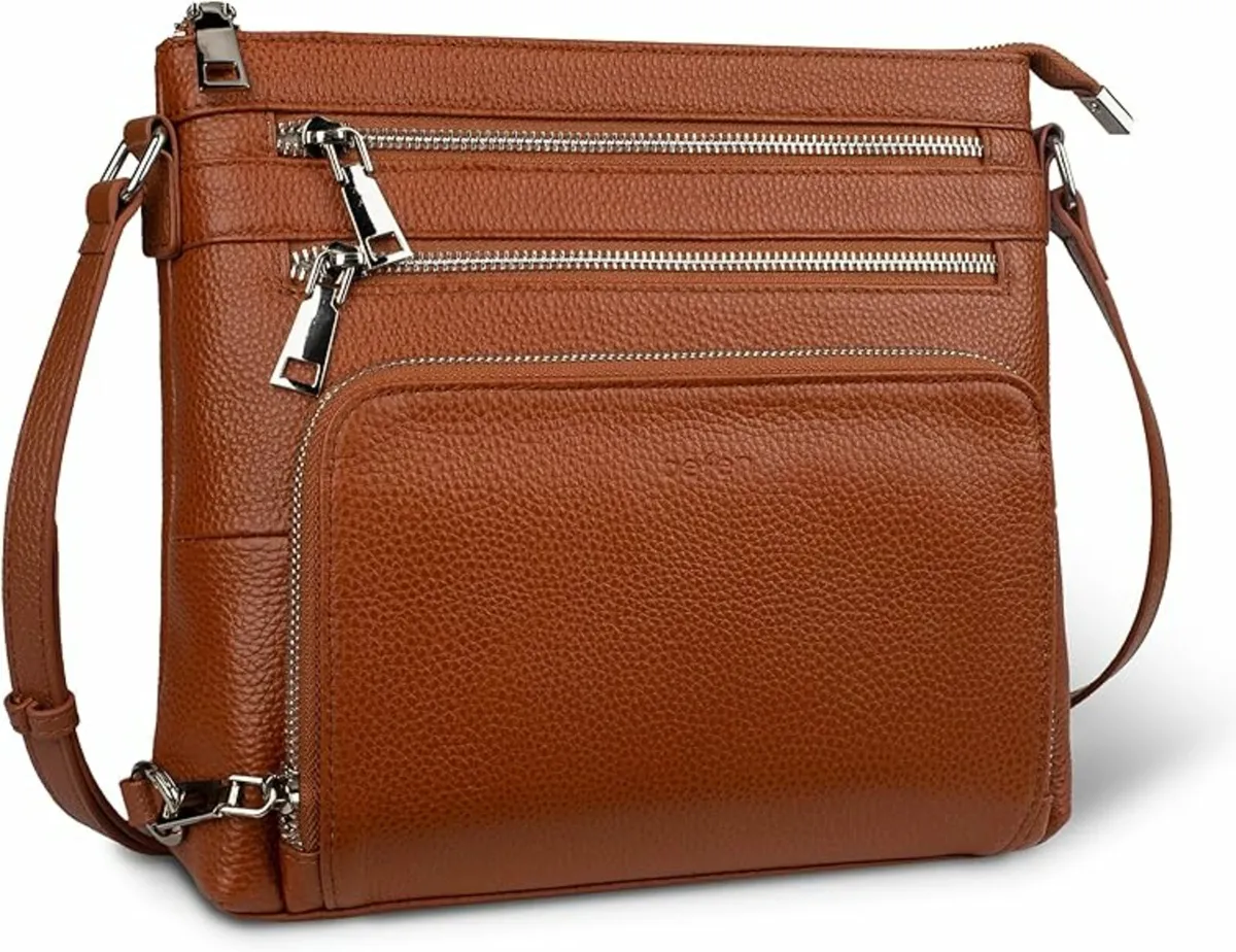Genuine Leather Crossbody Bags for Women Shoulder