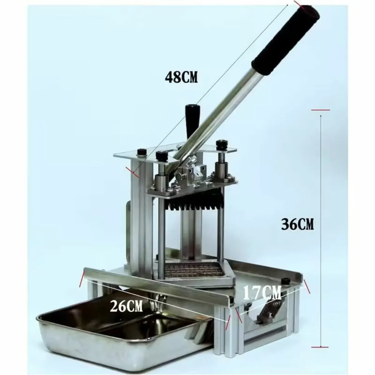 Commercial French Fry Cutter – 100kg/h Potato Chip - Image 4