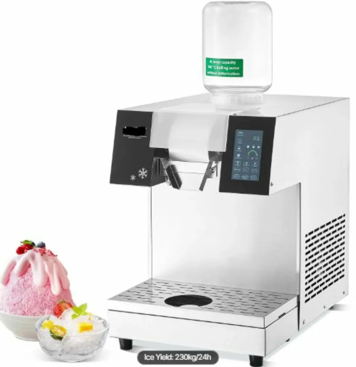 Commercial Snowflake Ice Machine, 507LBS/24H - Image 1