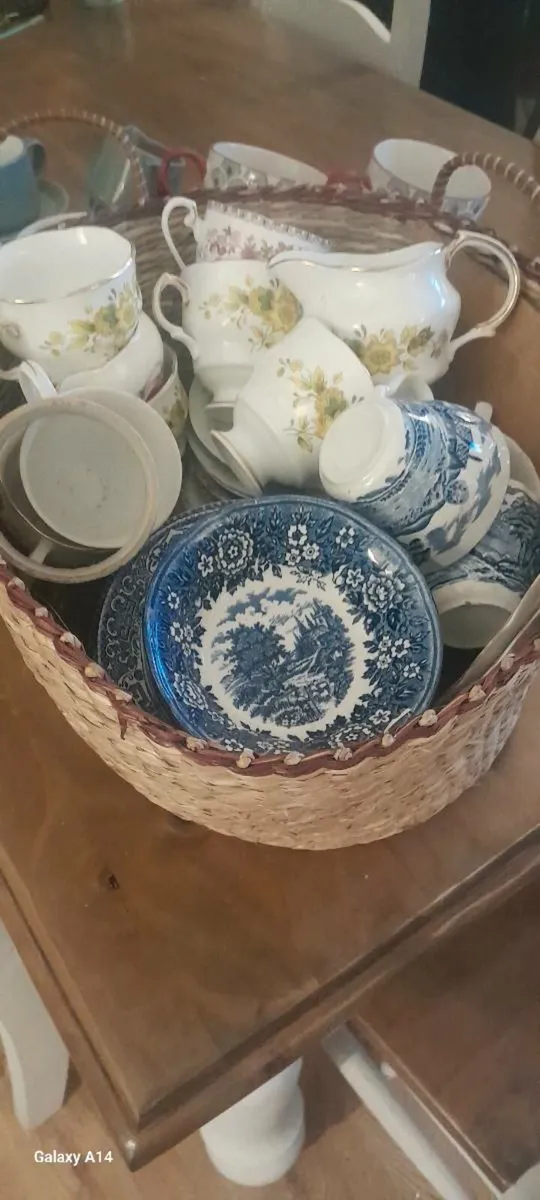 Cups and saucers