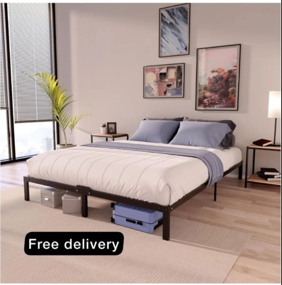King Size Bed Frame Metal