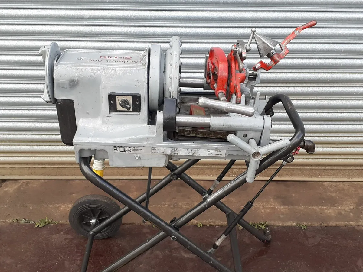 RIDGID 300 COMPACT THREADING MACHINE - Image 4