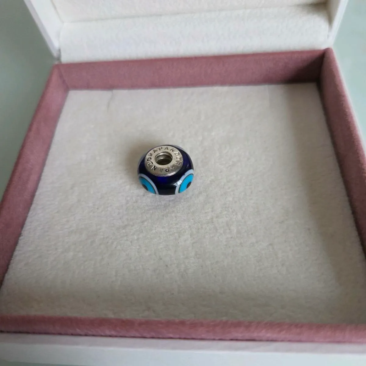 Pandora charm murano glass evil eye - Image 4