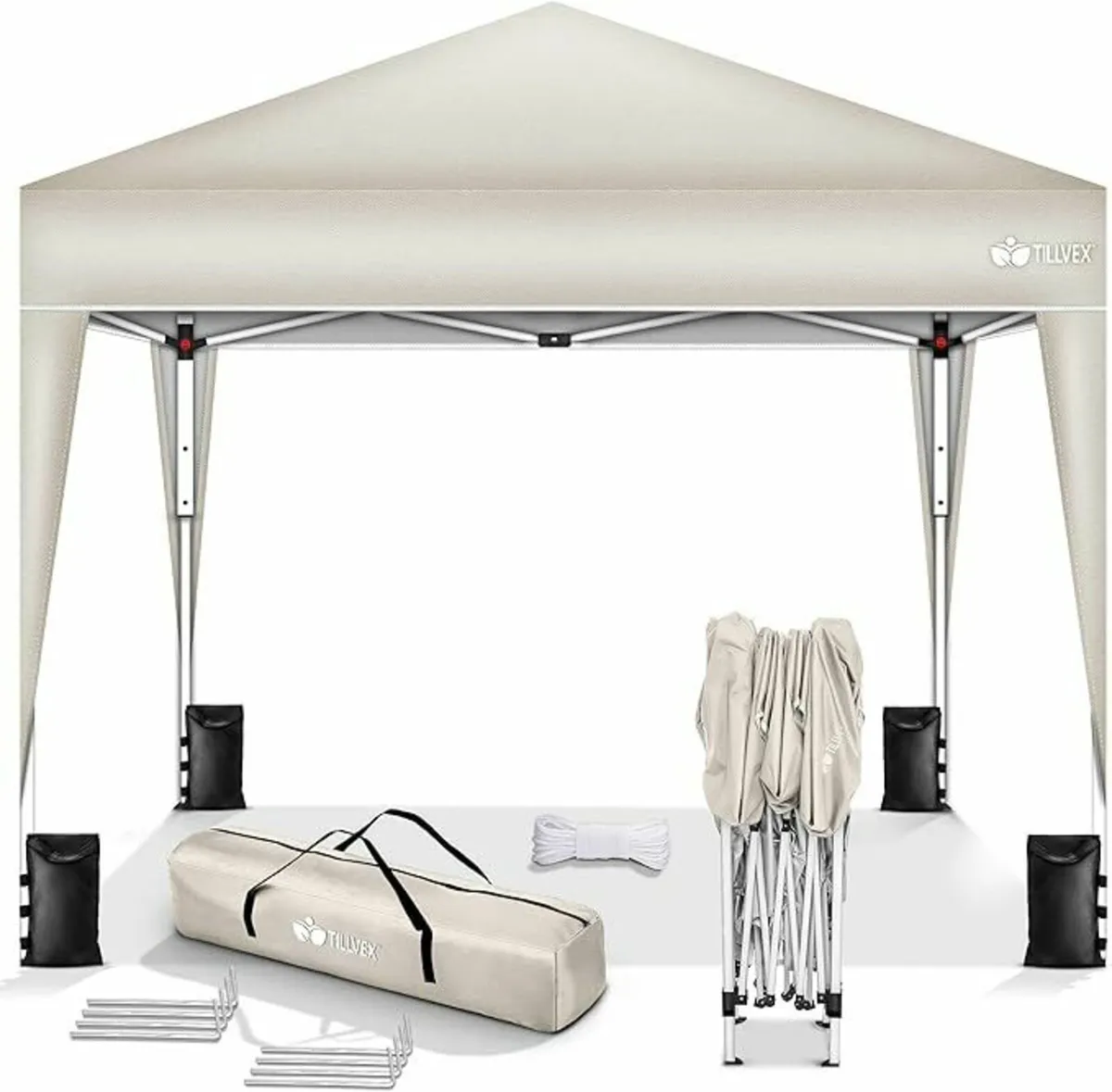 Gazebo 3 x 3 m Waterproof Pop-Up Folding Gazebo He - Image 1