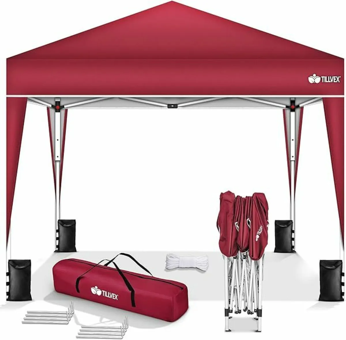 Gazebo 3 x 3 m Waterproof Pop-Up Folding Gazebo He - Image 2