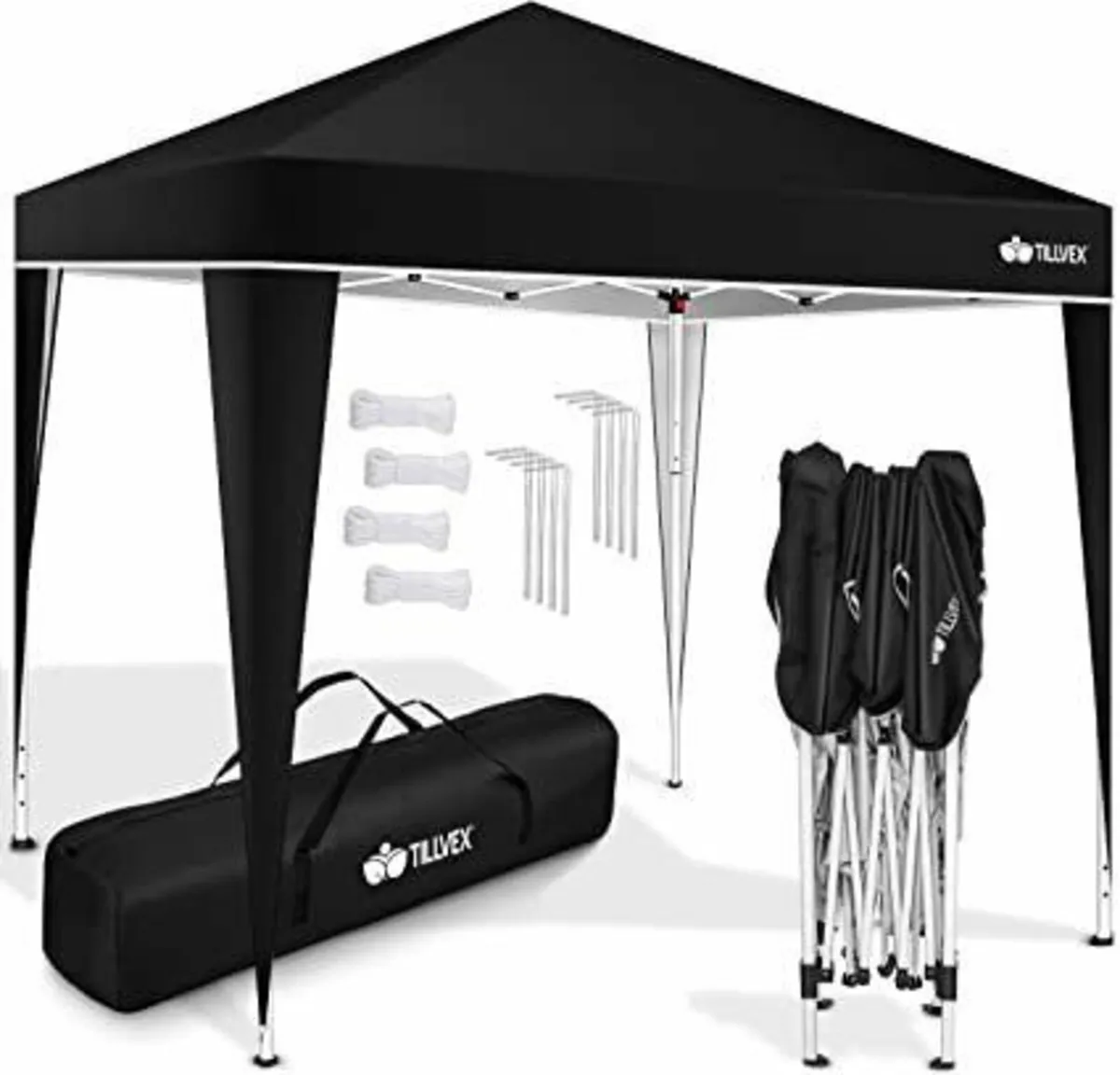 Gazebo 3 x 3 m Waterproof Pop-Up Folding Gazebo He - Image 4