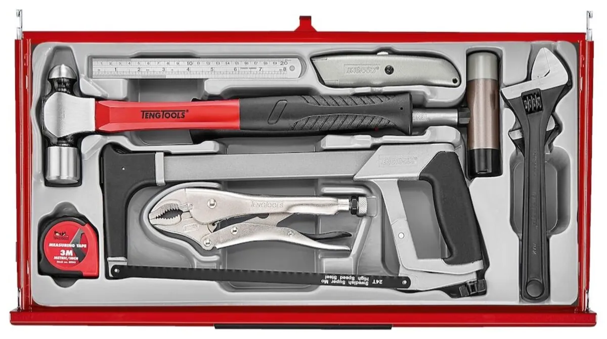 26″ PRO35™ Mega Master tool kit 1033 pieces red - Image 2