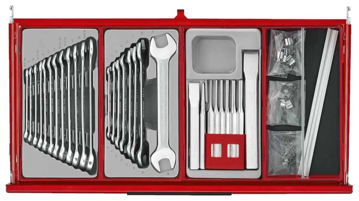 26″ PRO35™ Mega Master tool kit 1033 pieces red - Image 4