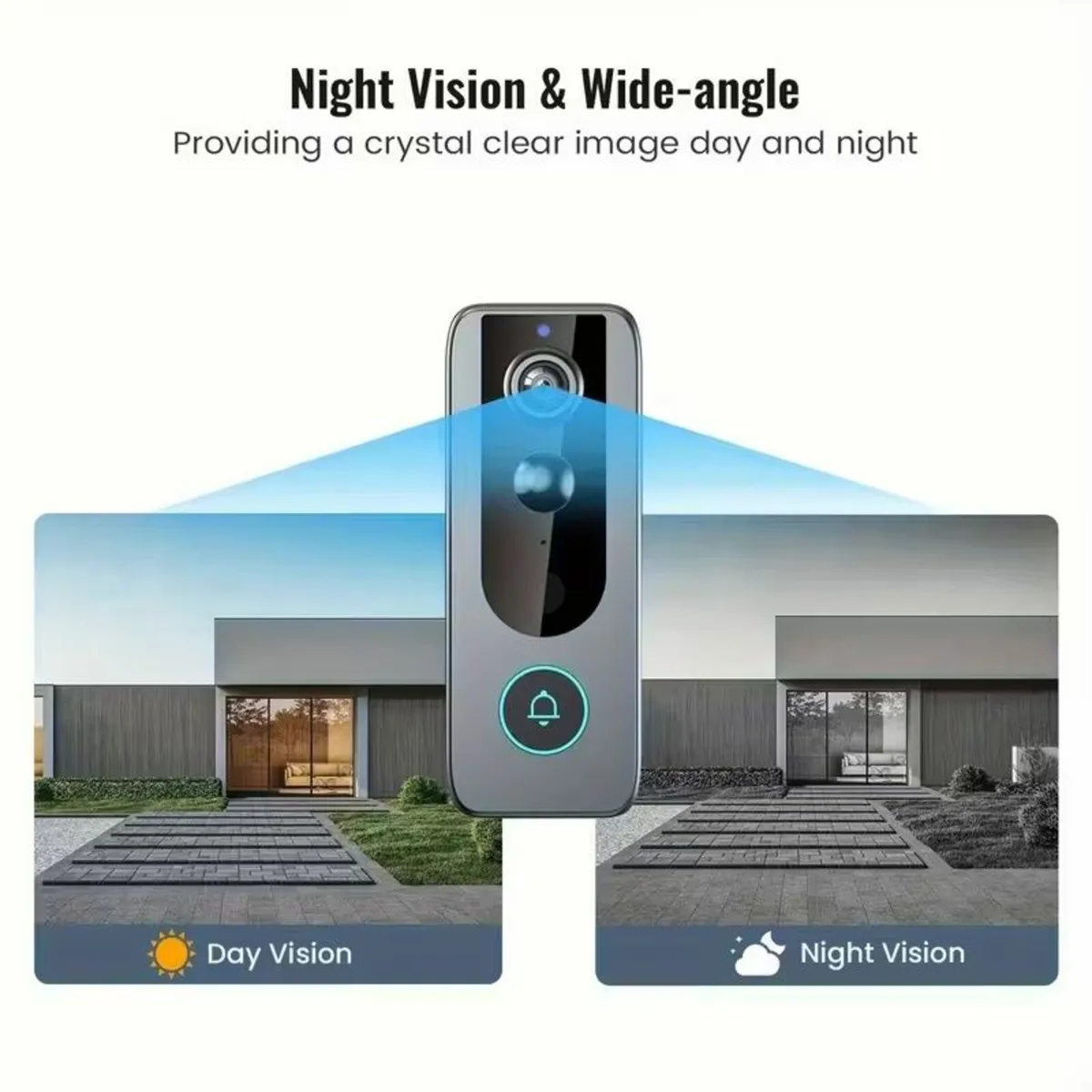 Doorbell Wireless Video with 2K HD Security Camera - Image 3