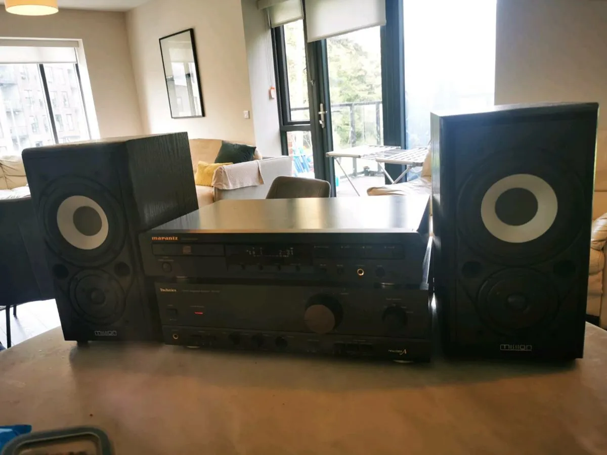 Technics + Marantz + Mission Audio set up - Image 1