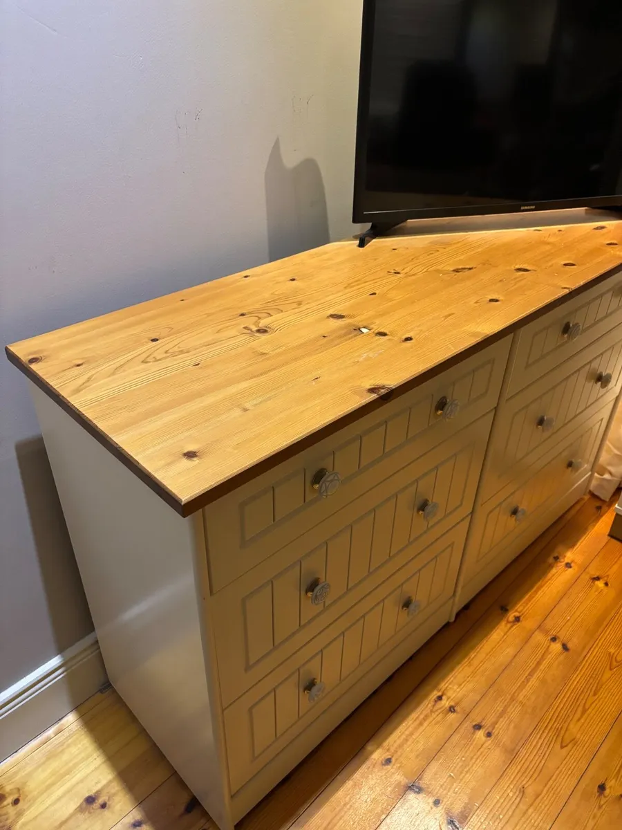 Cream Chest of drawers - Image 2