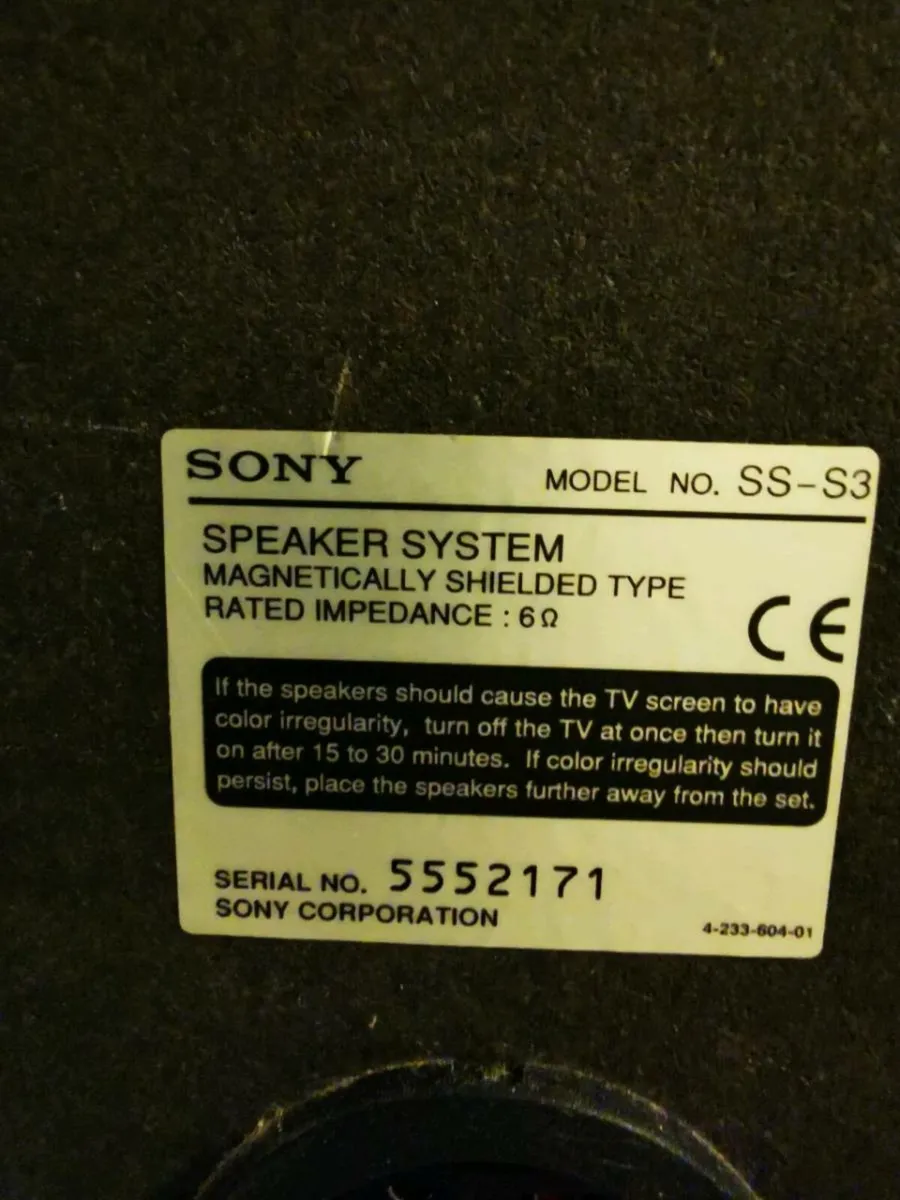 Sony Speakers - Image 2