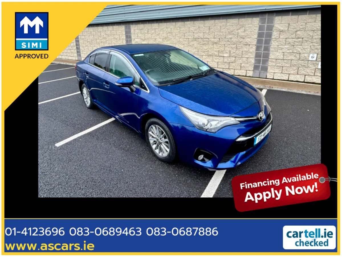 Toyota Avensis 1.6 D AURA 4DR ** LOW MILEAGE / IRI - Image 1