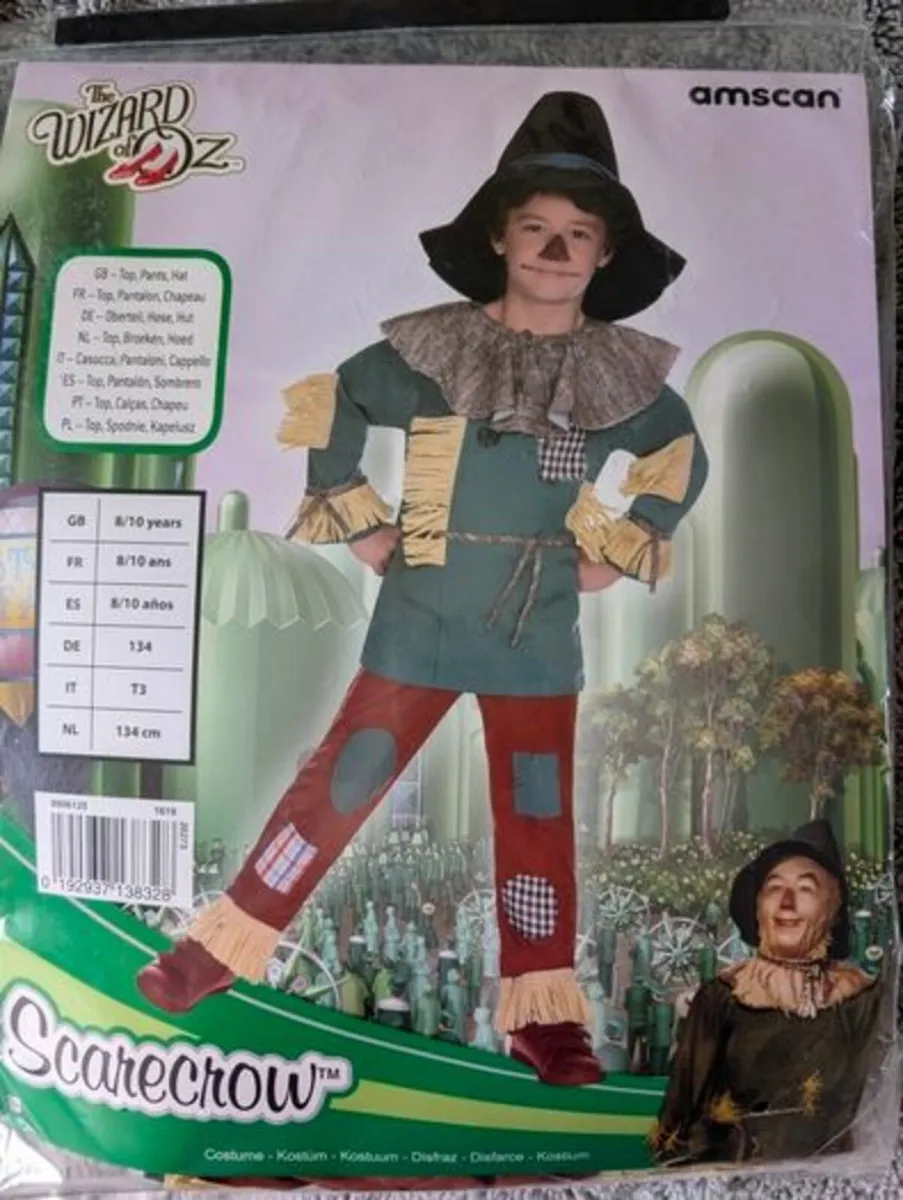 scarecrow costume, 8-10 - Image 1