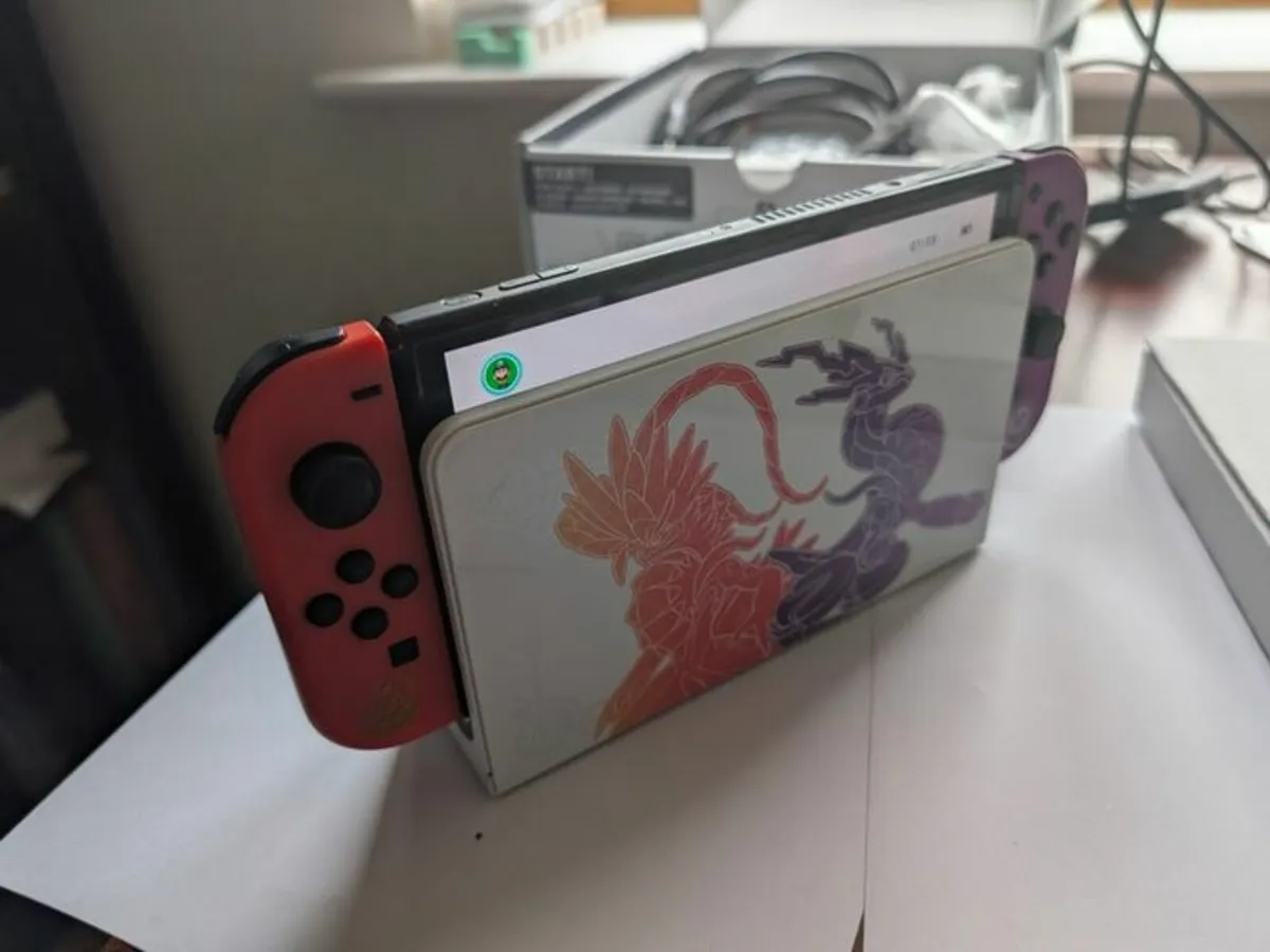 Nintendo switch OLED 64GB Pokemon edition - Image 1