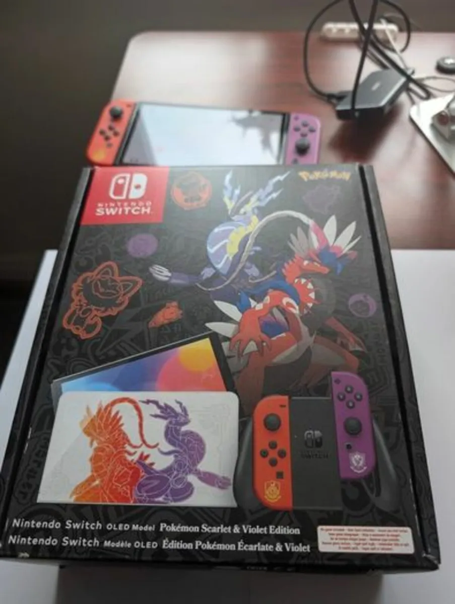 Nintendo switch OLED 64GB Pokemon edition - Image 3