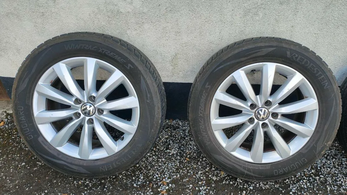 VW Tiguan 17" alloy wheels - Image 3
