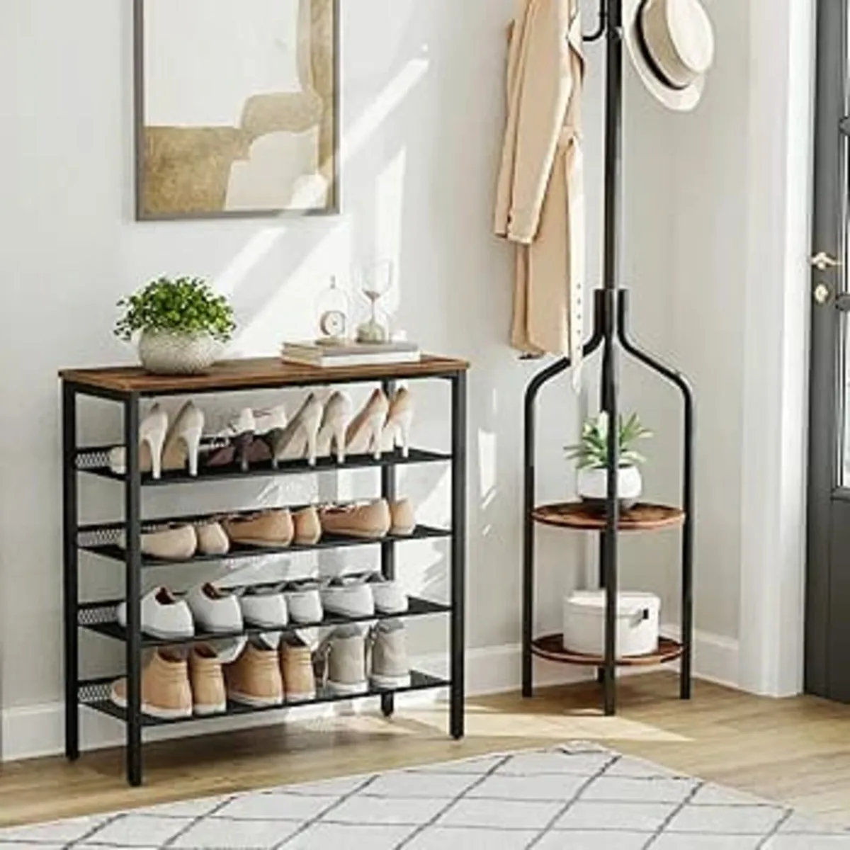 Shoe Rack, 5-Tier Shoe Organizer, Shoe Storage Rac - Image 2