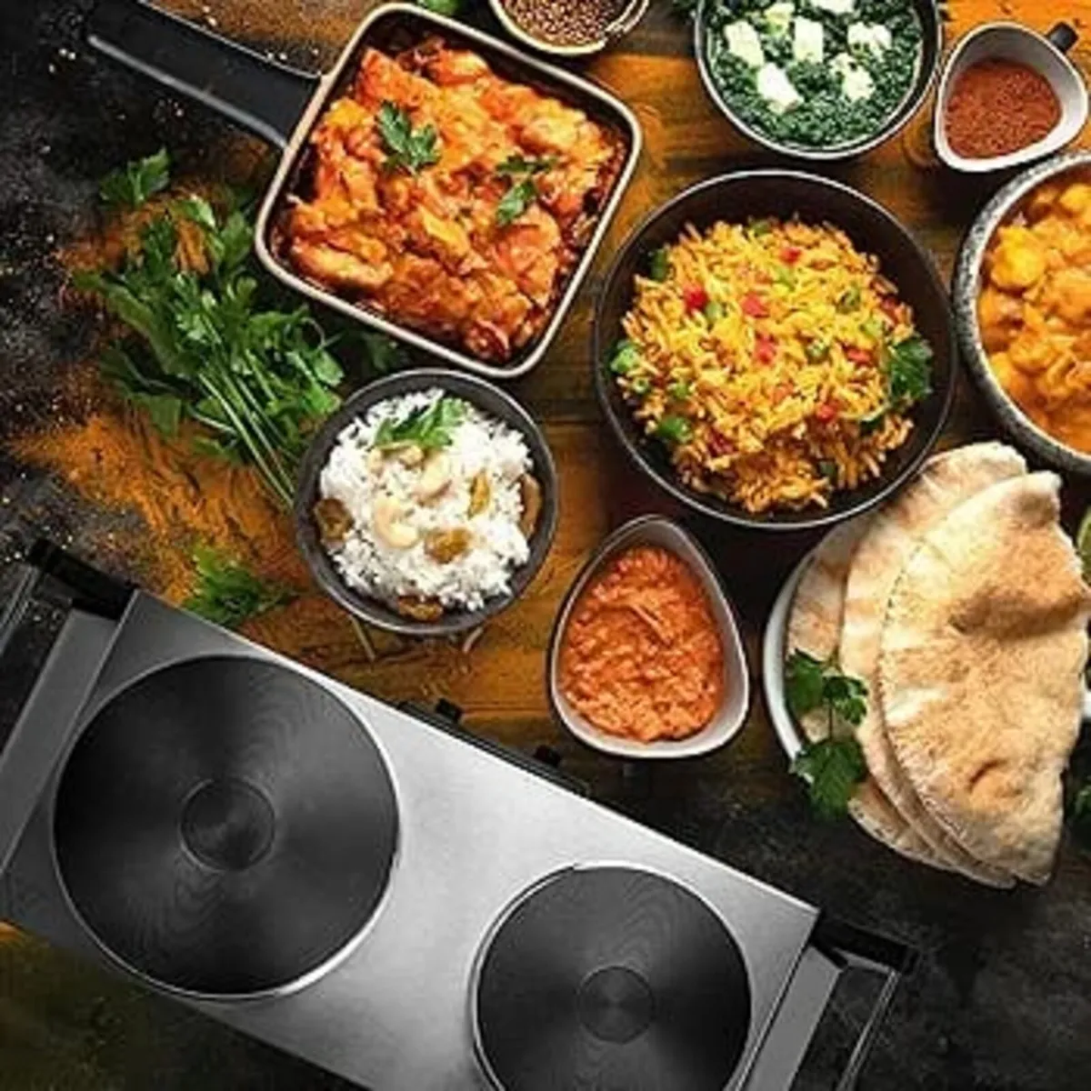 Hot Plate HP2 SS, Stainless Steel Table Top Cookin - Image 3