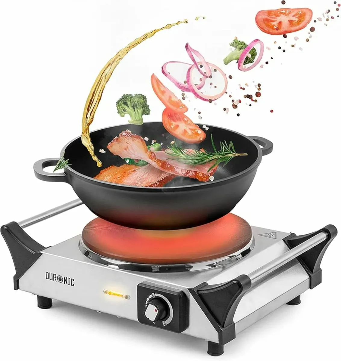 Hot Plate HP1 SS, Stainless Steel Table Top Cookin - Image 1