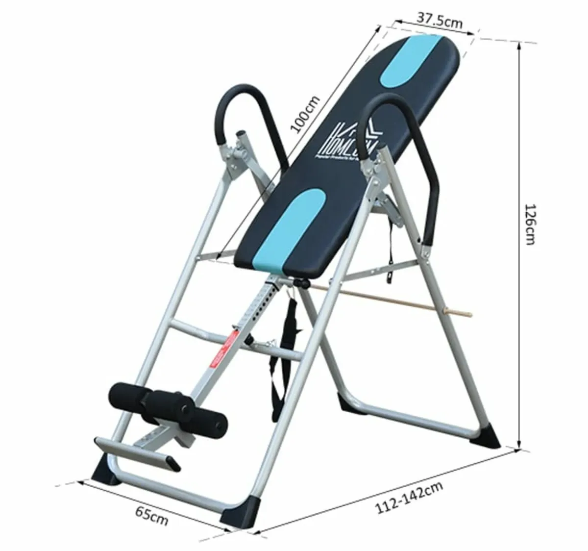 Foldable Gravity Inversion Table Back Therapy Home - Image 2