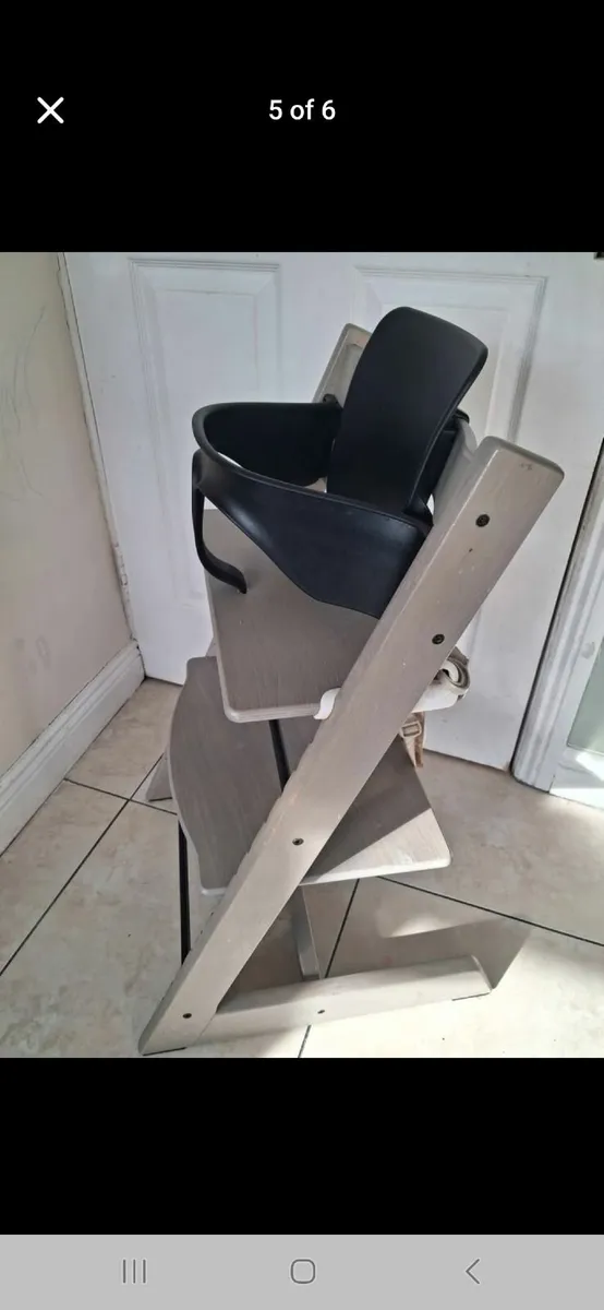 Stokke tripp trapp high chair - Image 3