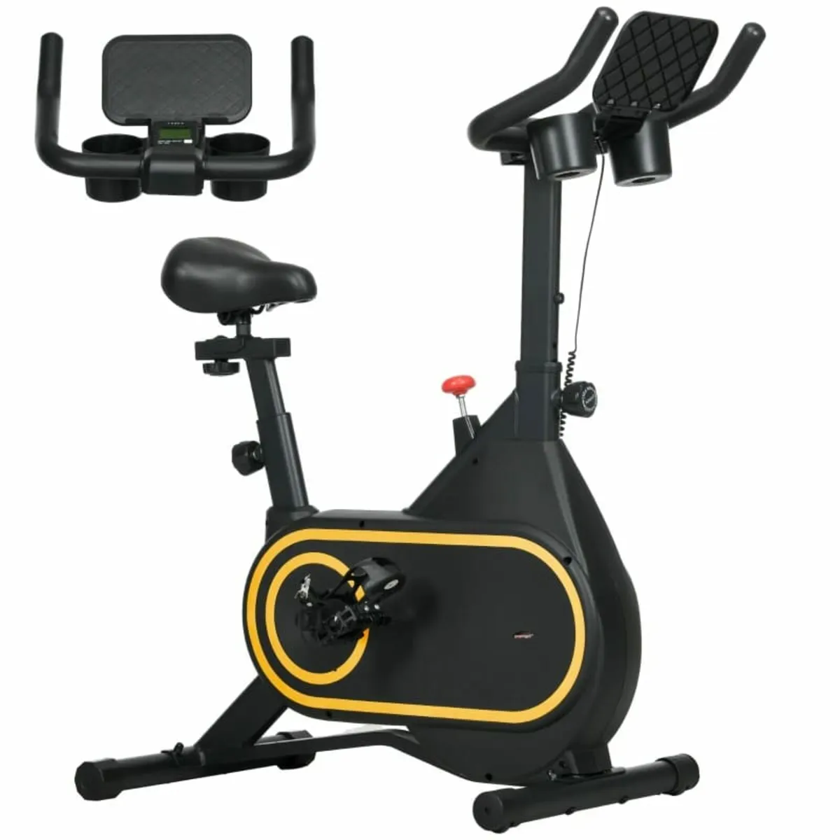 SPORTNOW Magnetic Indoor Cycling Bike, Exercise Bi - Image 1