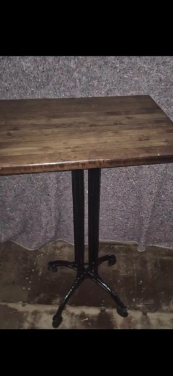 Cast iron tables - Image 2