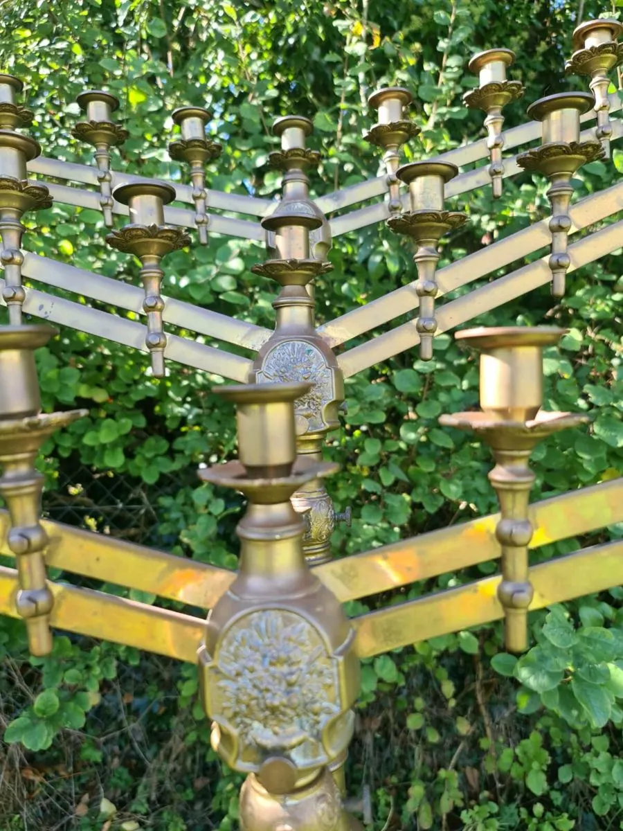 Antique candle holders - Image 2