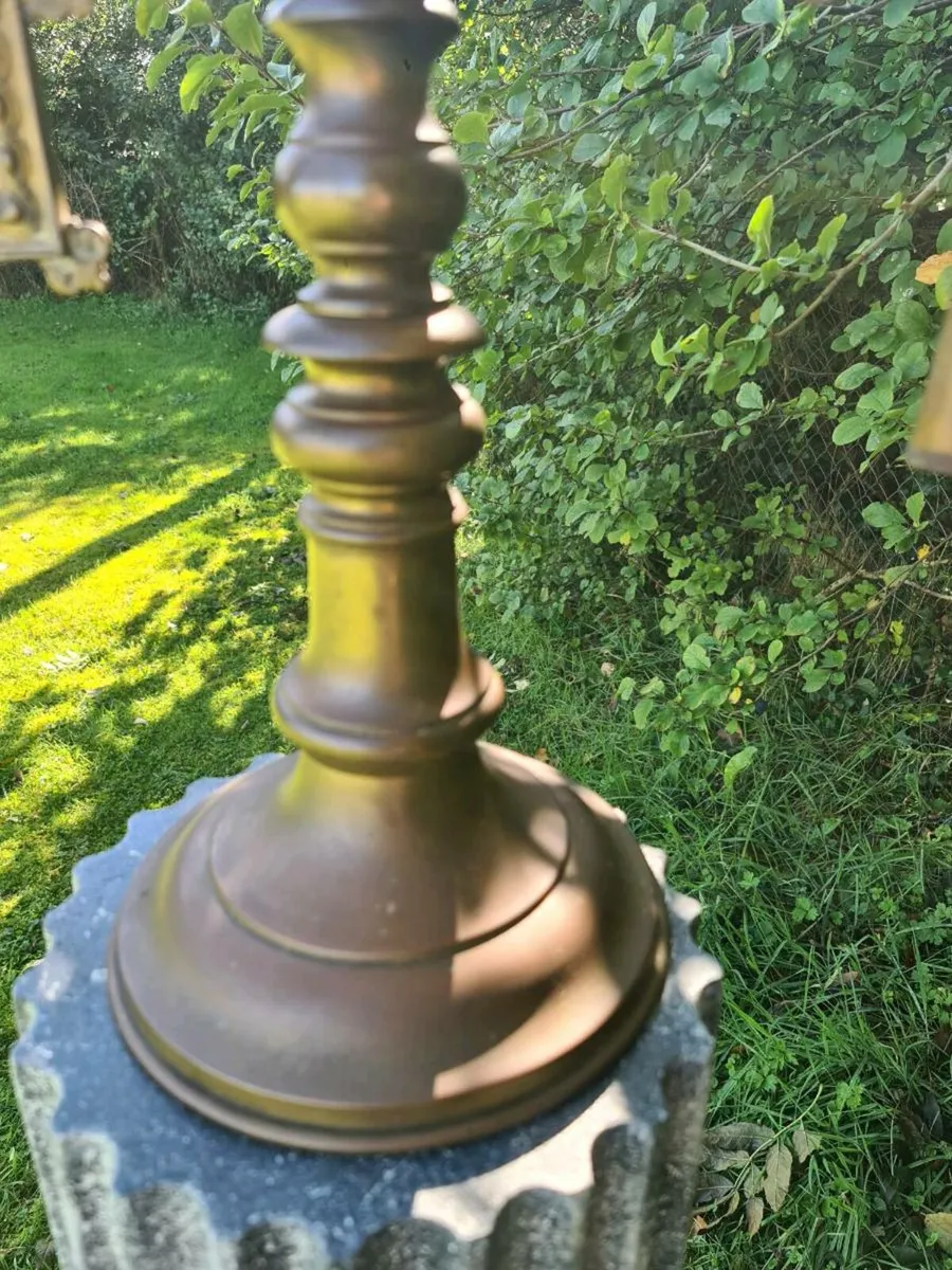 Antique candle holders - Image 3