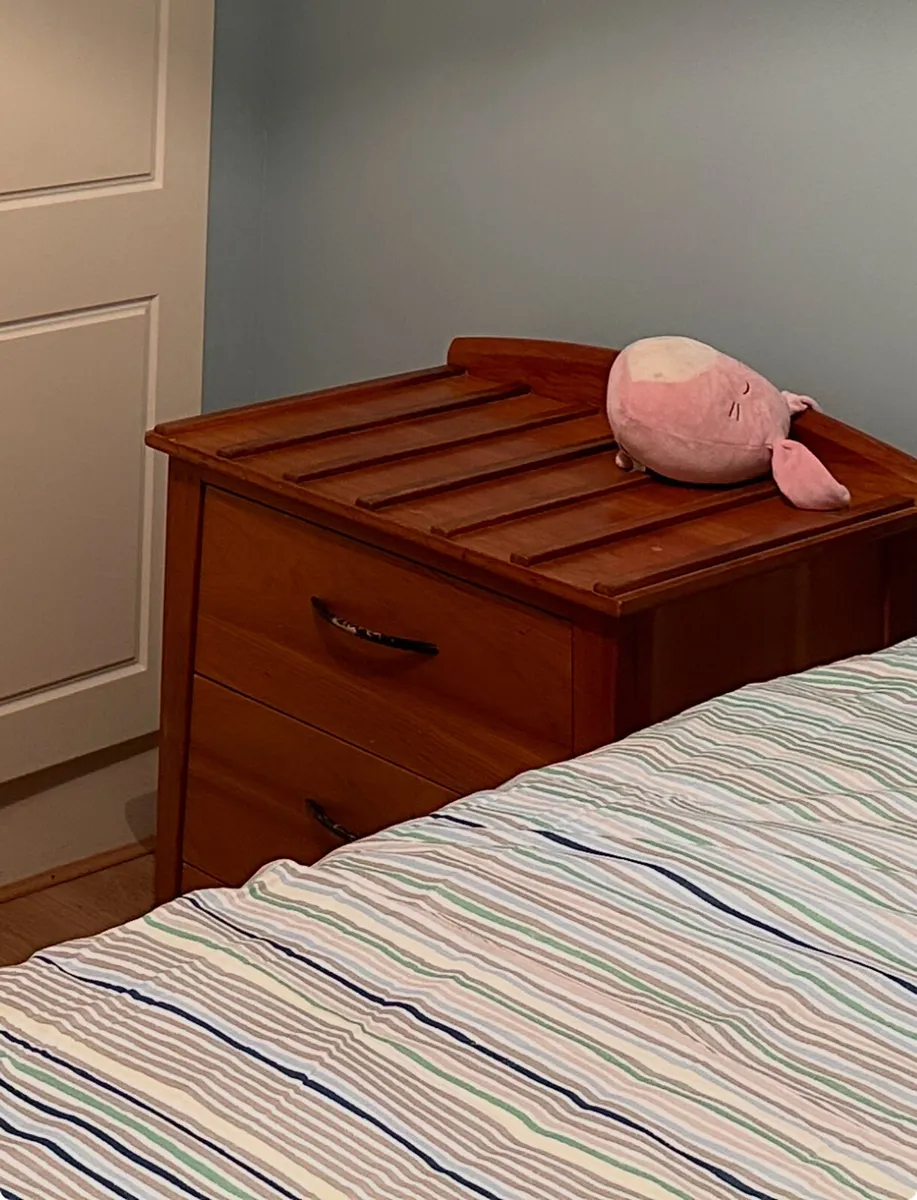Wardrobe and chest drawers 2 each - Image 4
