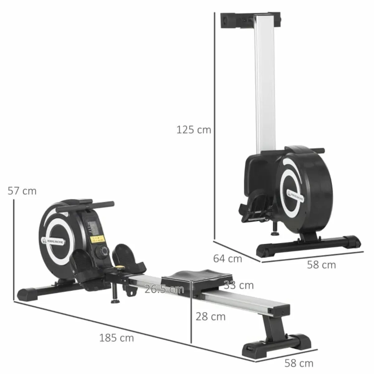 Indoor Body Health & Fitness Adjustable Magnetic R - Image 2