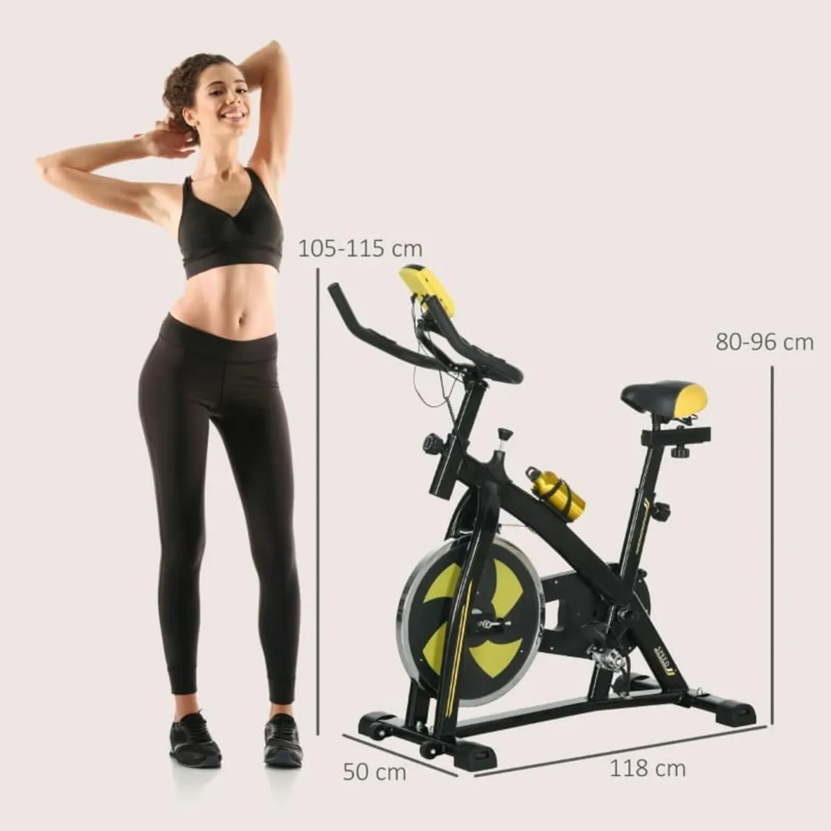 Exercise Bike, Indoor Stationary Bike, Cycling Mac - Image 2