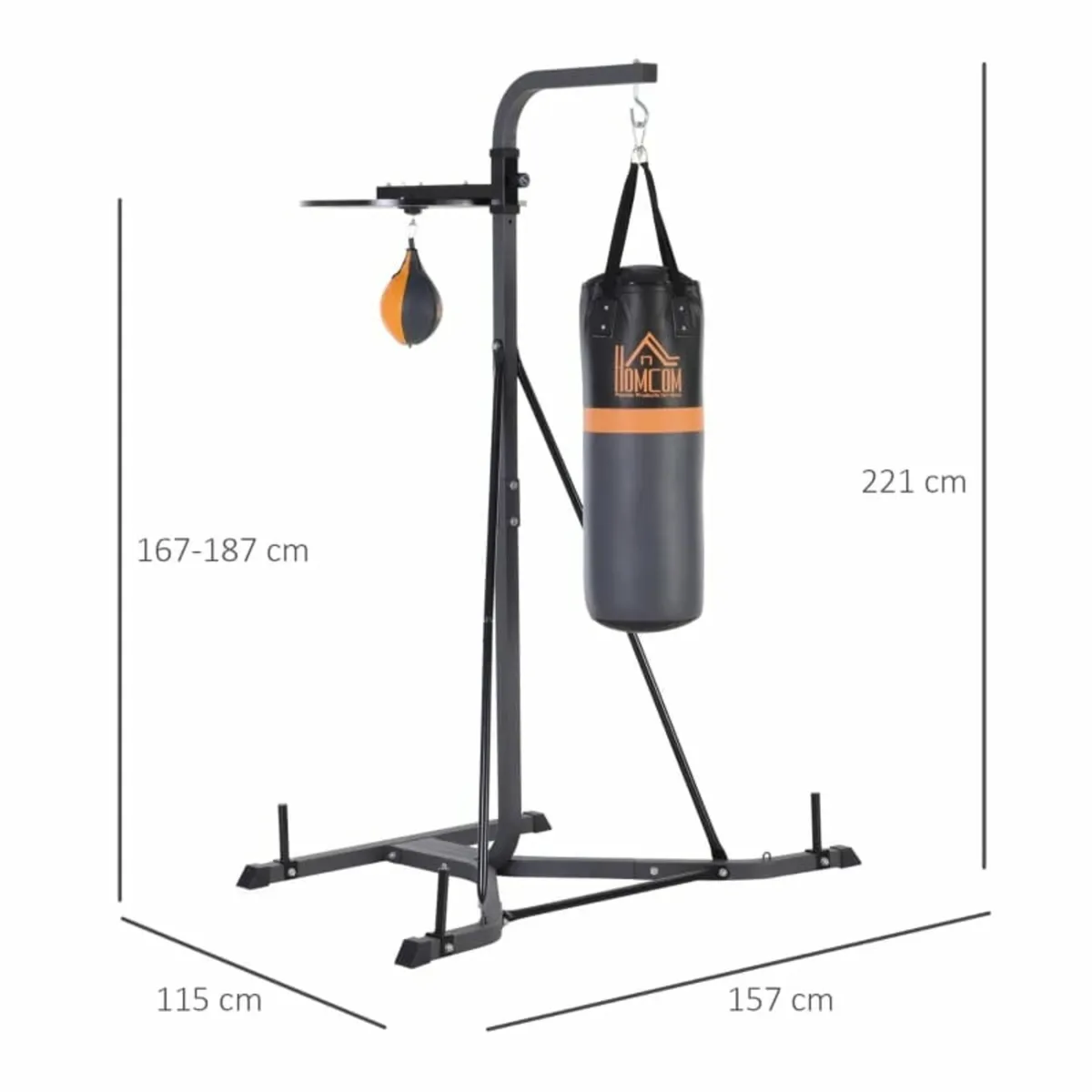 Freestanding Boxing Punch Bag & Speed Ball Station - Image 2