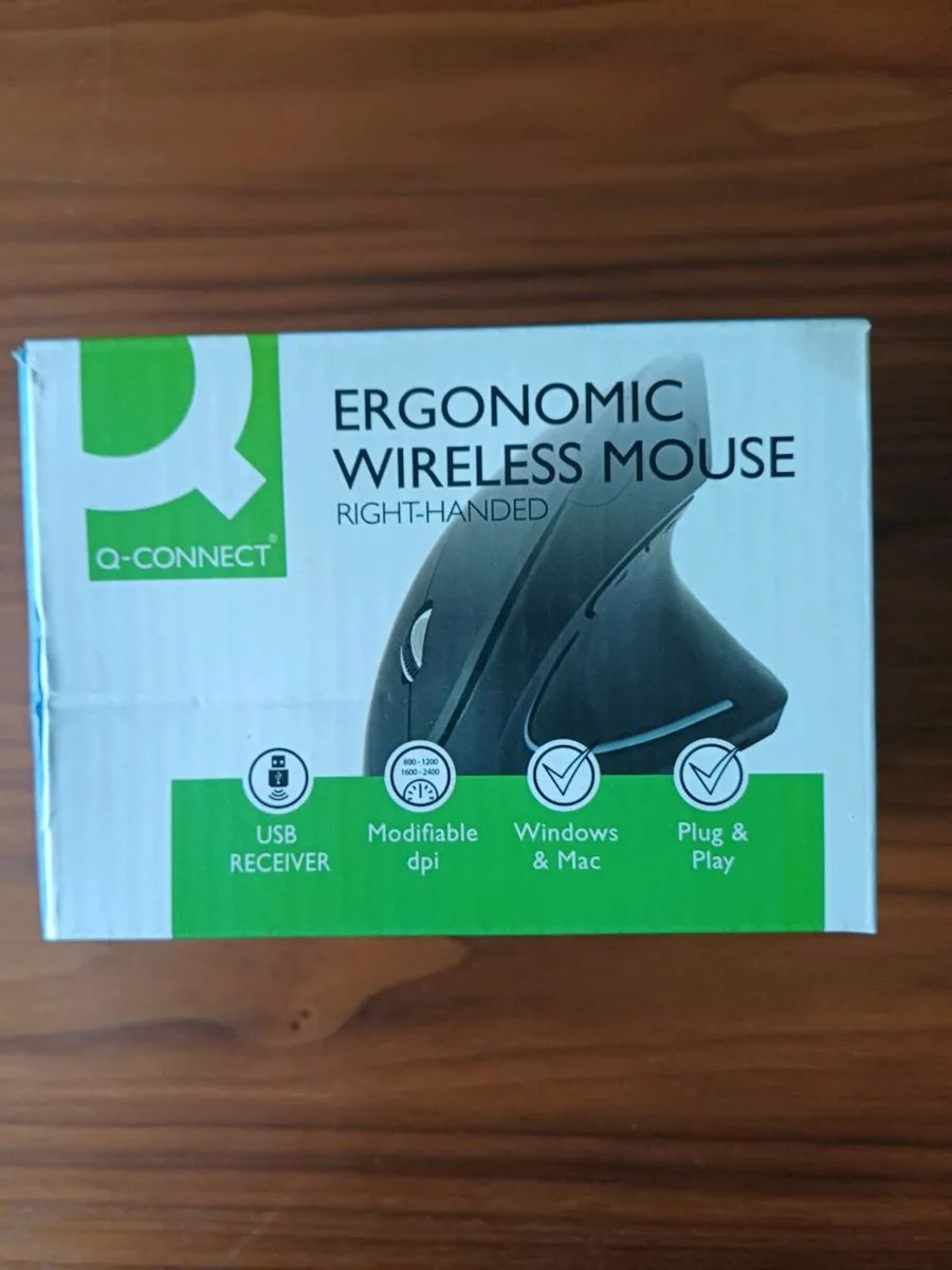 Ergonomic Wireless Mouse - Image 1