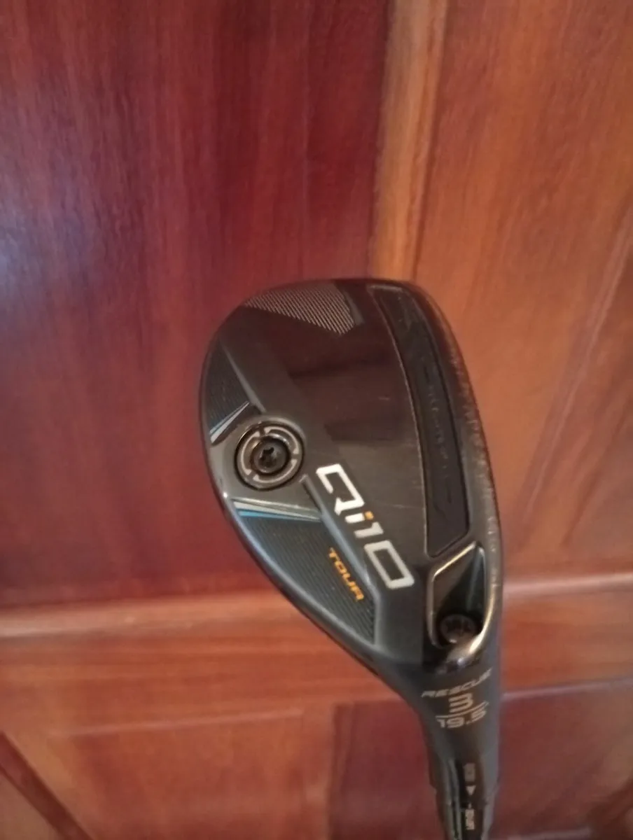 TaylorMade Qi 10 3 Hybrid 19.5 Loft Stiff - Image 1