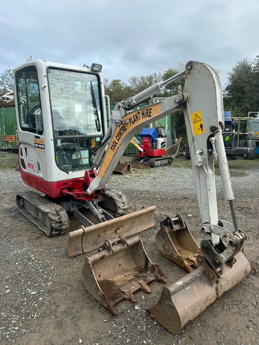Takeuchi TB216 Excavator - Image 1