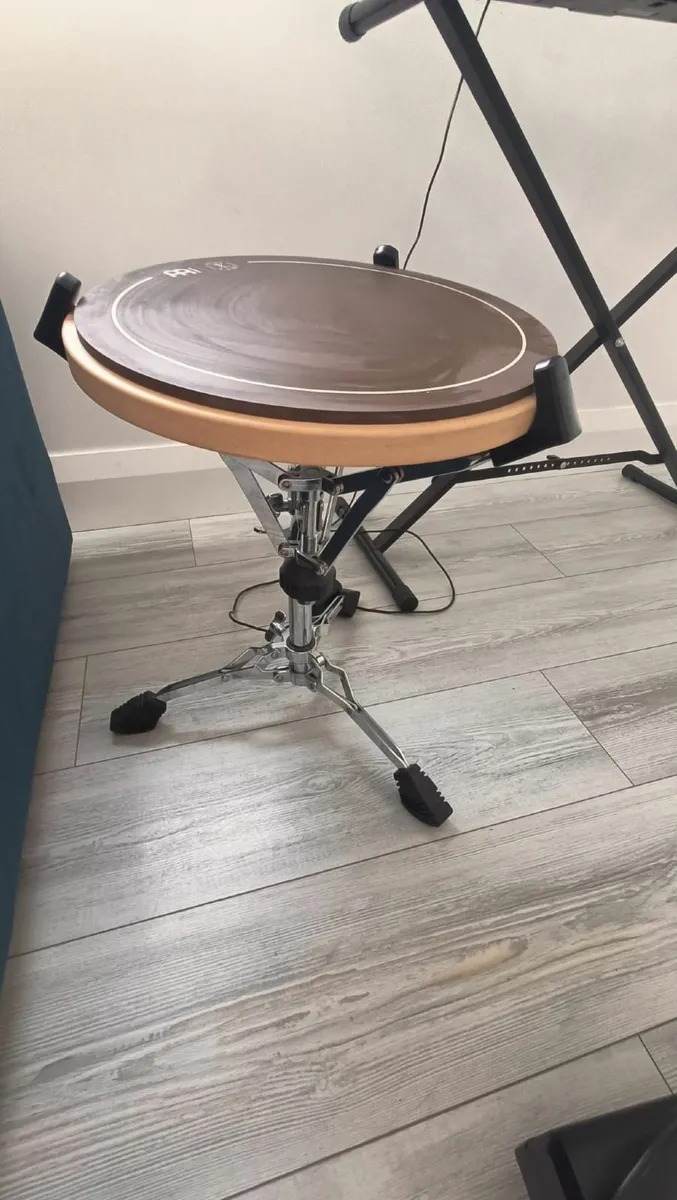 Meinl 12" Practice Pad + Tama Snare Stand - Image 2