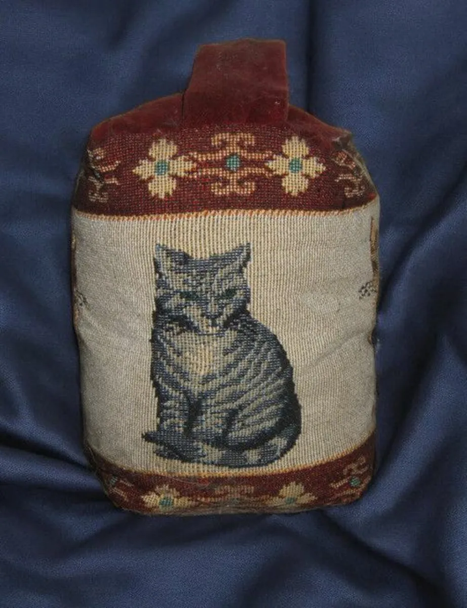 Vintage Harrods Embroidered Door Stop - Image 4