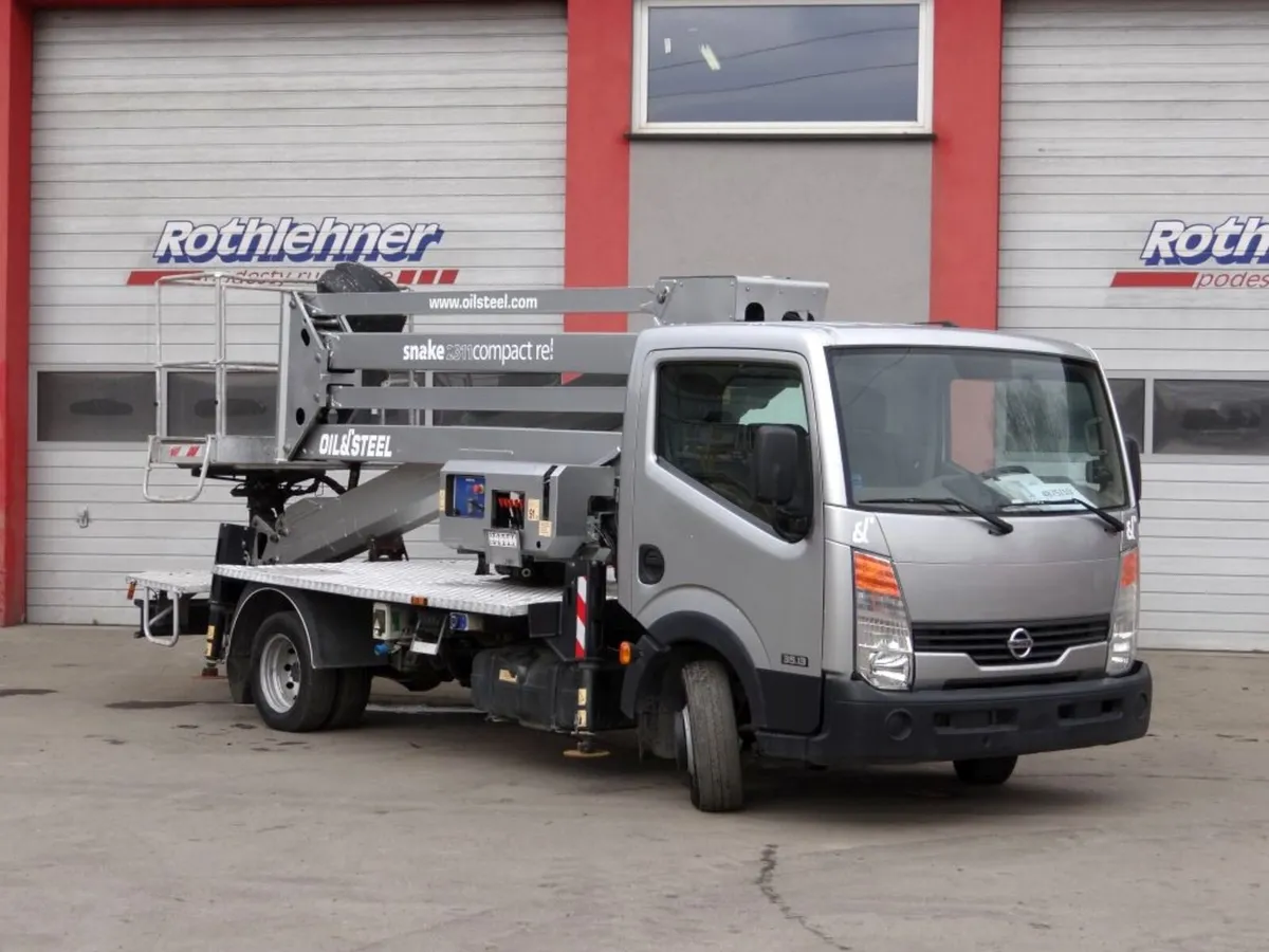 Cherry Picker 23m Nissan Cabstar Oil & Steel - Image 1