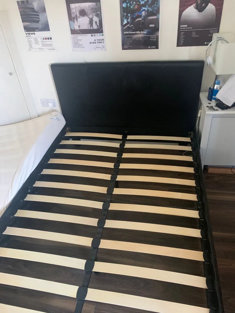 Small double bed