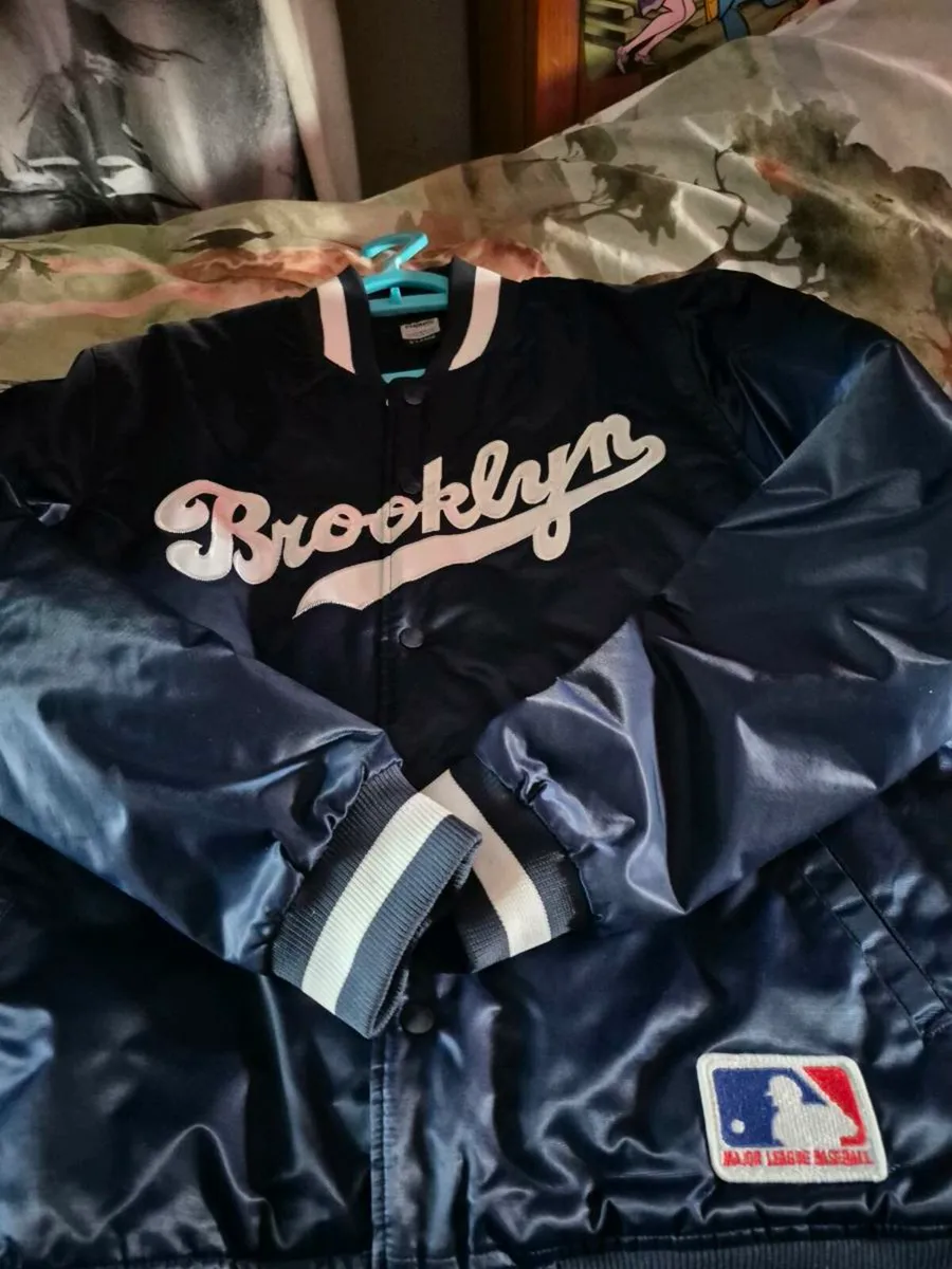 MLB MAJESTIC SATIN JACKET - Image 1