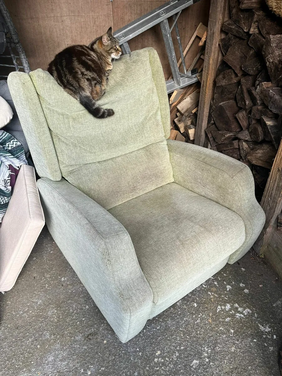 Two Fama recliner chairs - Image 2