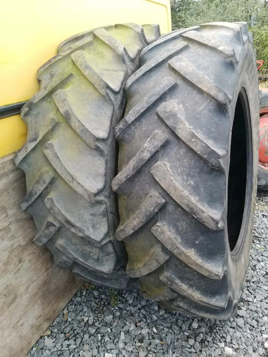 Tyres Pair of Continental 460/85R38 18.4R38 40% - Image 1