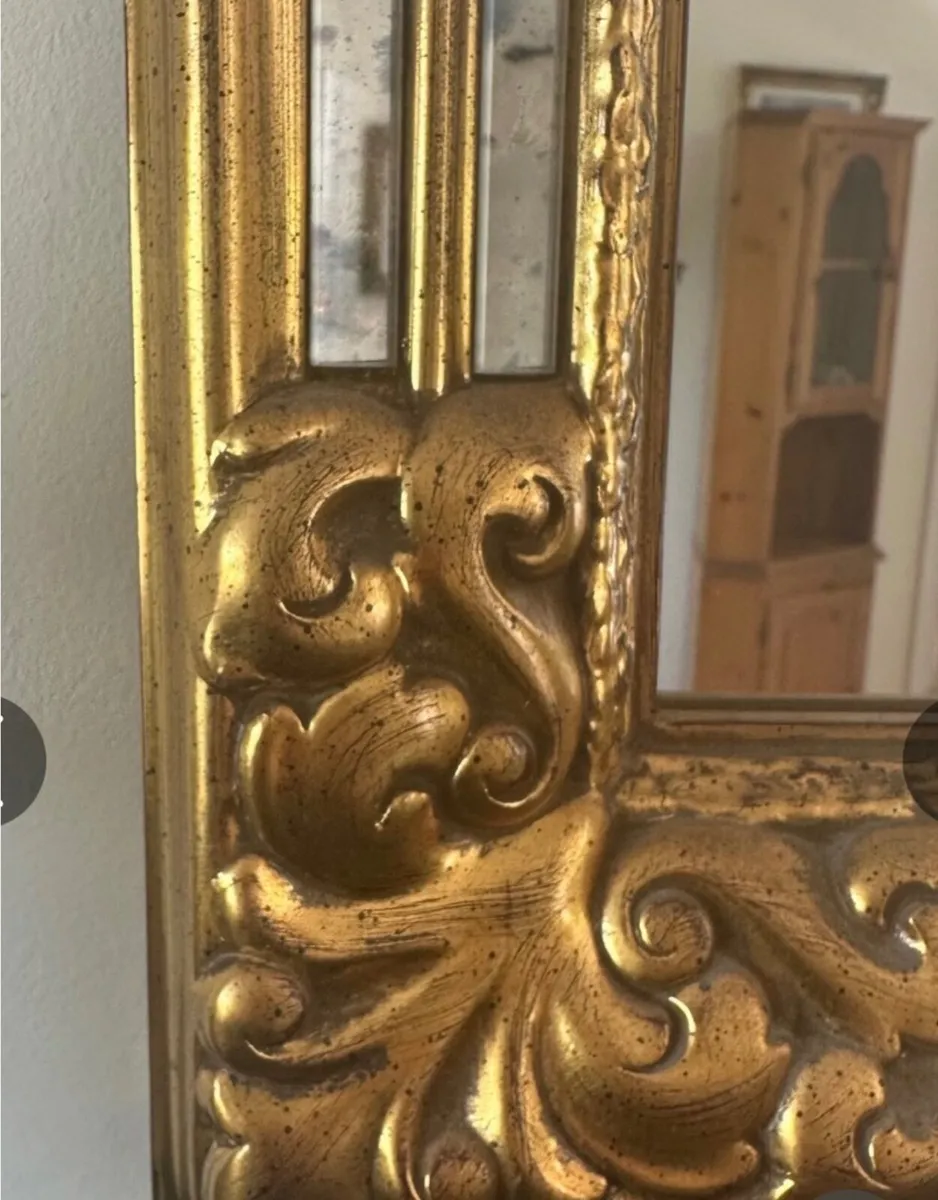 Gold Edged Mirror - Image 2