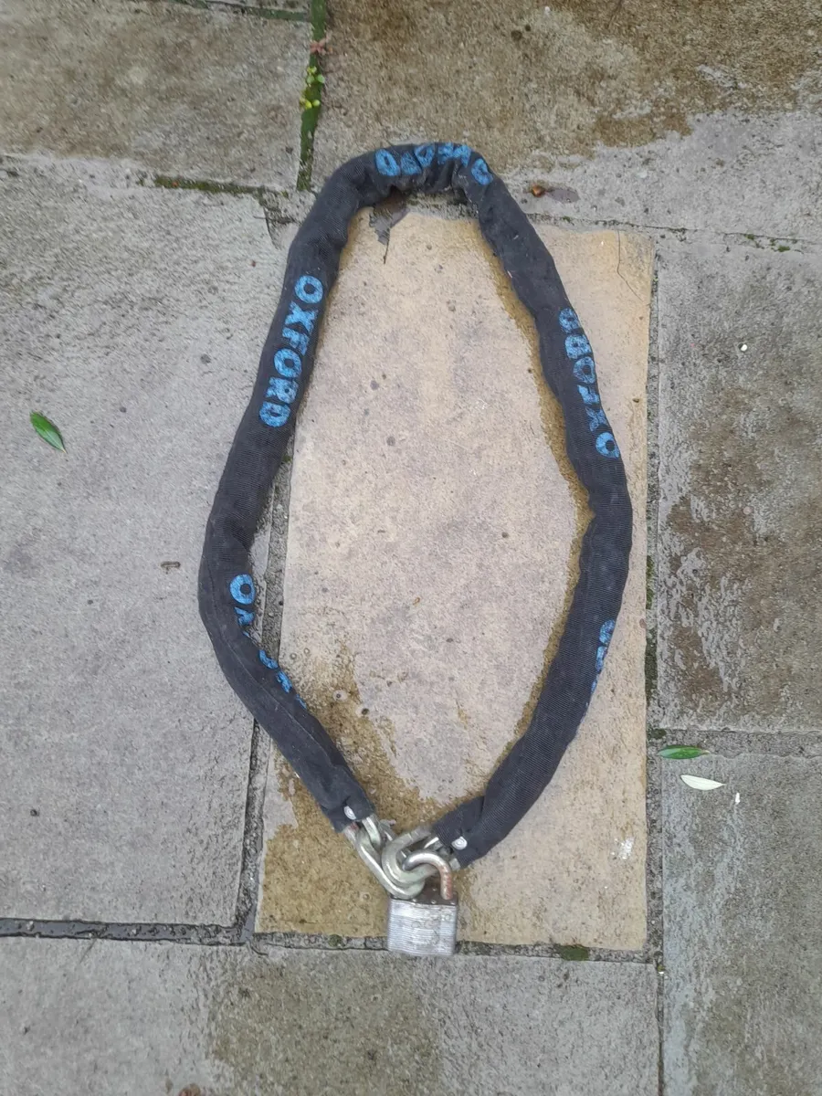 Bike lock and chain REDUCED - Image 2