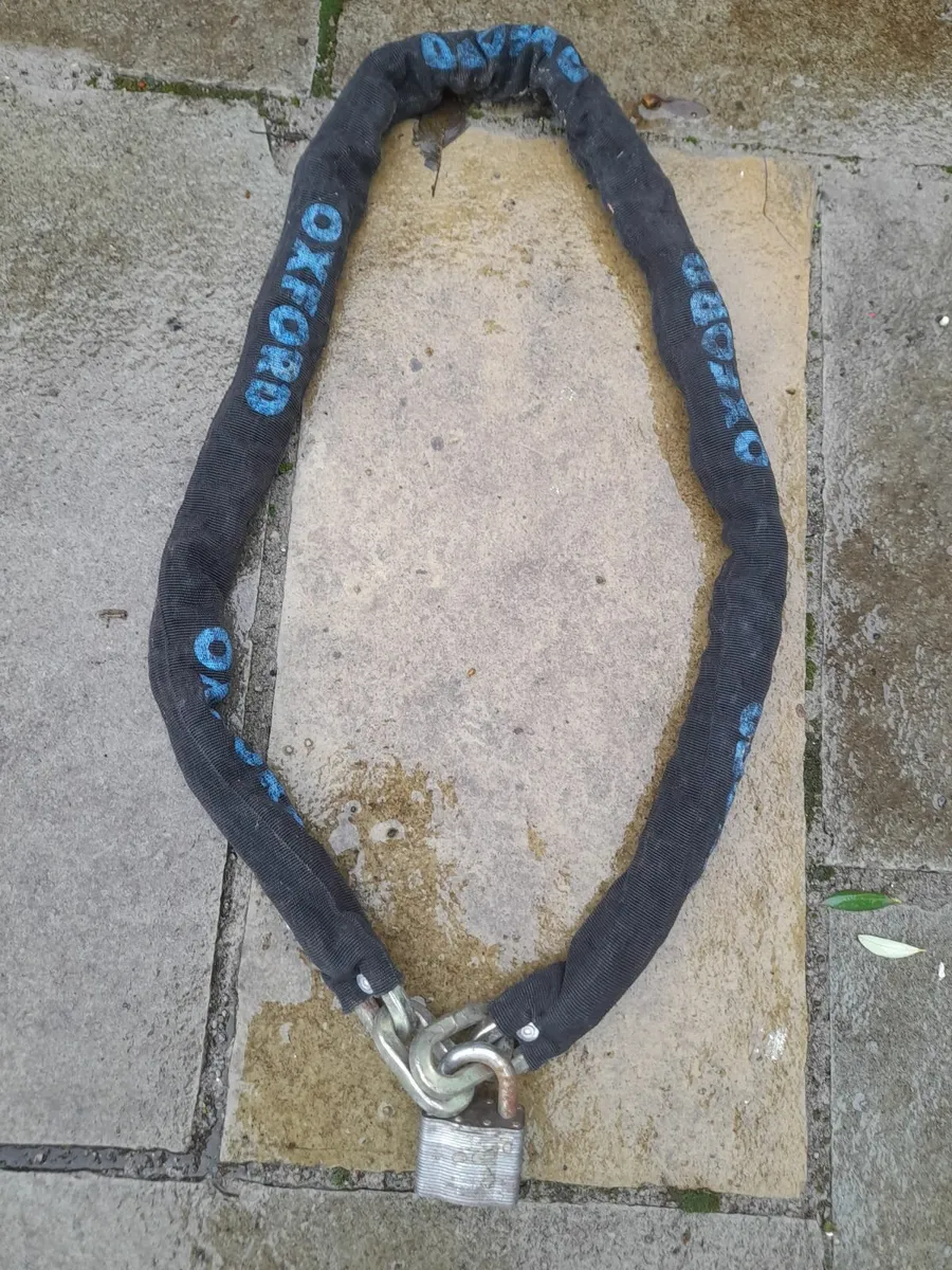 Bike lock and chain REDUCED - Image 3