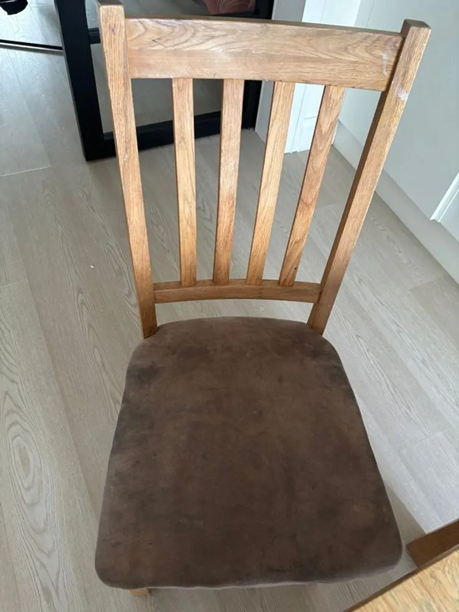 Solid oak table - Image 2