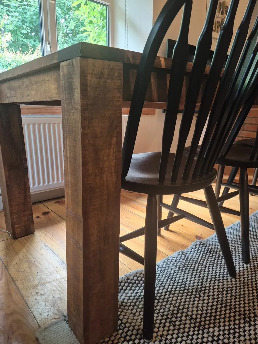 Dining Table - Mango Wood 90cm x 180cm - Image 2