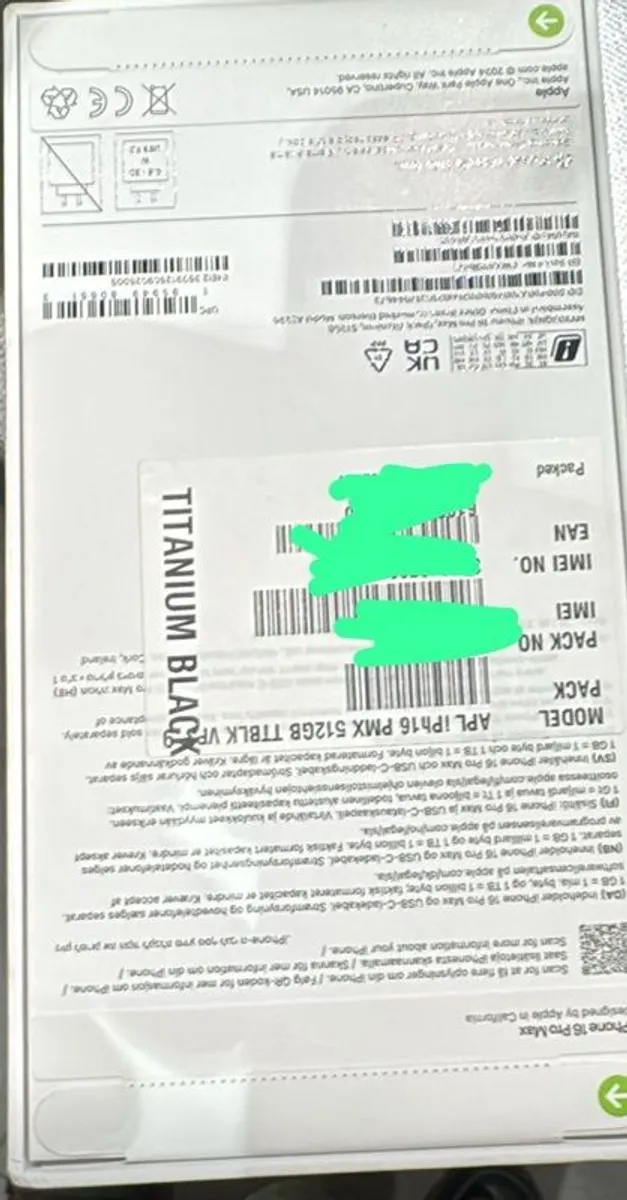 Iphone 16 Pro max 512GB - Image 1